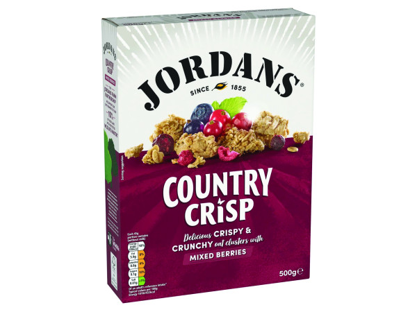 NGŨ CỐC COUNTRY CRISP VỚI HỖN HỢP QUẢ MỌNG JORDANS 